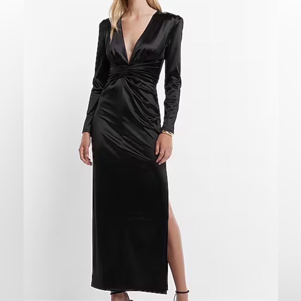 Black Express Maxi Dress *Holiday Party Approved!*